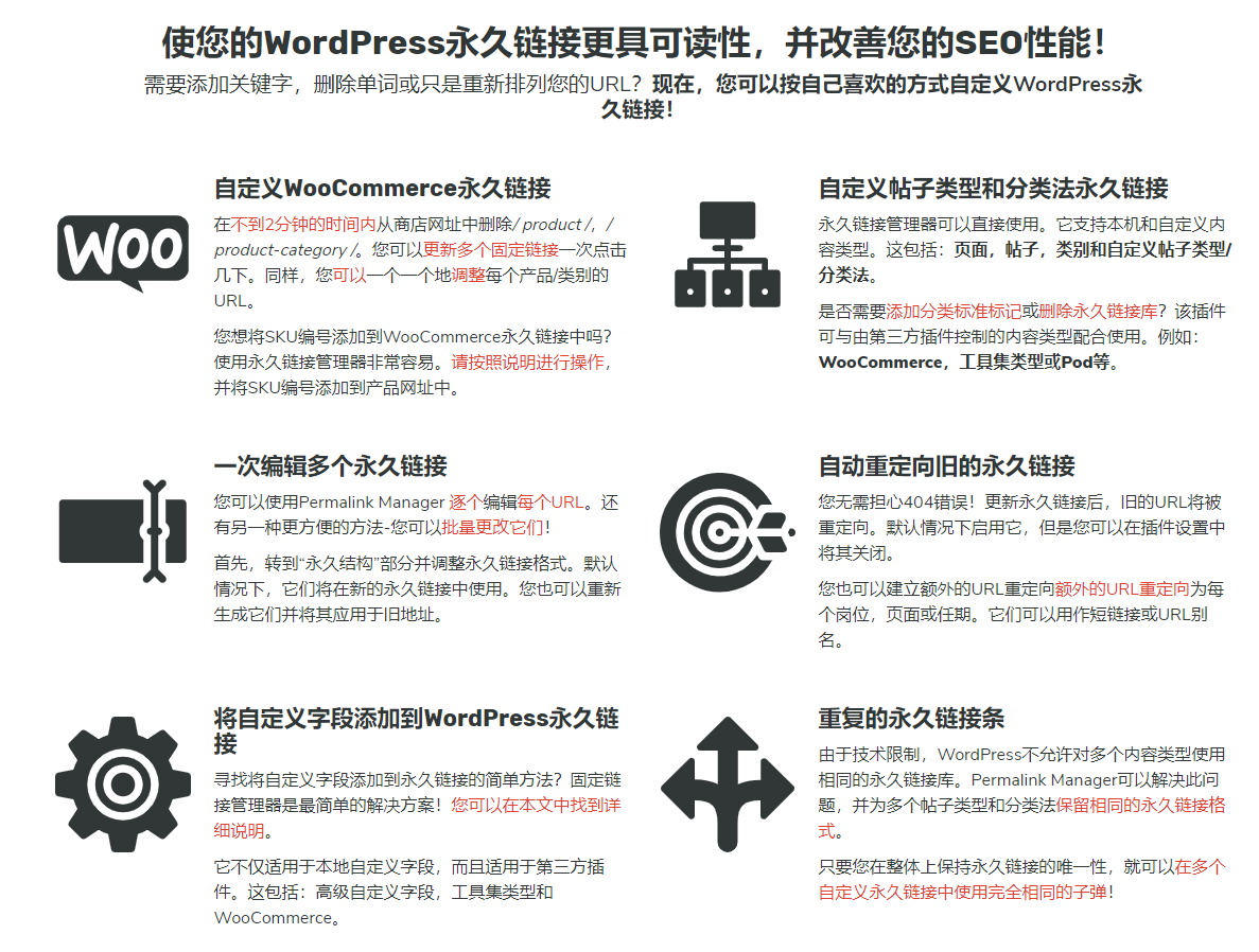 WordPress固定链接管理插件 Permalink Manager Pro 汉化版【更新到 v2.2.13】