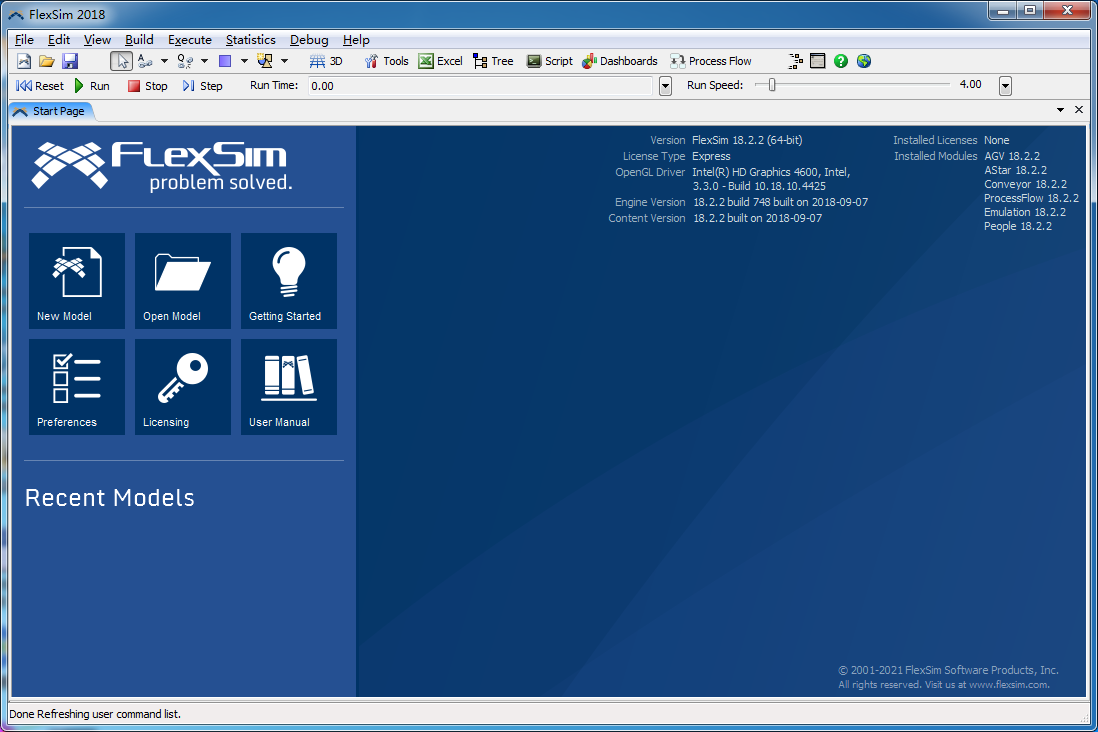 独家汉化 物流仿真软件 FlexSim 2023 Update 2 简体中文汉化注册版