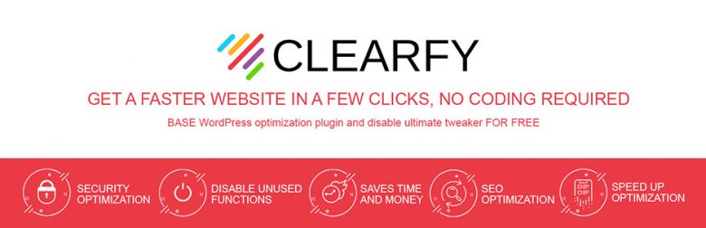 独家汉化WordPress 网站优化插件 Webcraftic Clearfy 商业版 【更新到 v1.9.4】