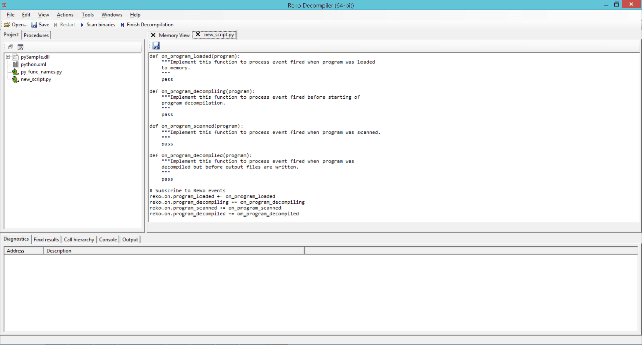 可能是唯一通用代码c语言反编译到源码工具 Reko Decompiler v0.11.1
