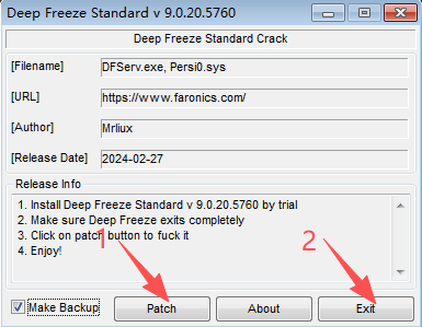 全球独家 冰点还原精灵 Deep Freeze Standard 9.0.20.5760 简体中文特别版 全球独家 冰点还原精灵 Deep Freeze Standard 9.0.20.5760 简体中文特别版