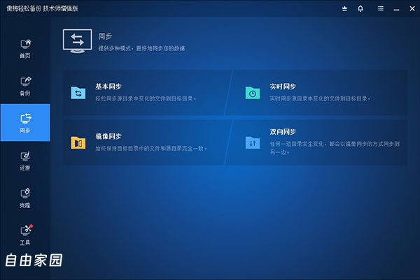 独家 傲梅轻松备份技术师增强版 for win7和for win10中文版 免安装 解决官方不支持winpe运行问题 支持winpe和win系统下工作