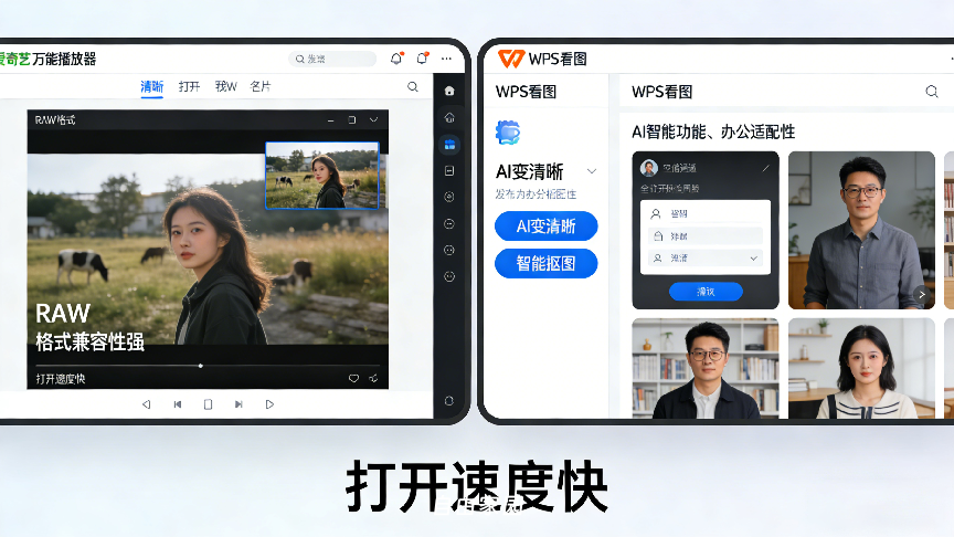看图工具大比拼！爱奇艺万能播放器 vs WPS图片，谁才是你的本命之选？